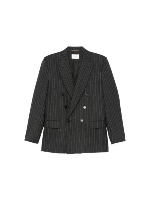 SAINT LAURENT Saint Laurent Grey Jackets - Blazers Women