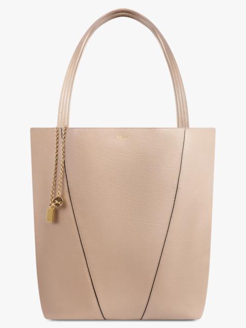 Chloé LARGE SPIN BAG | BOYISH BROWN