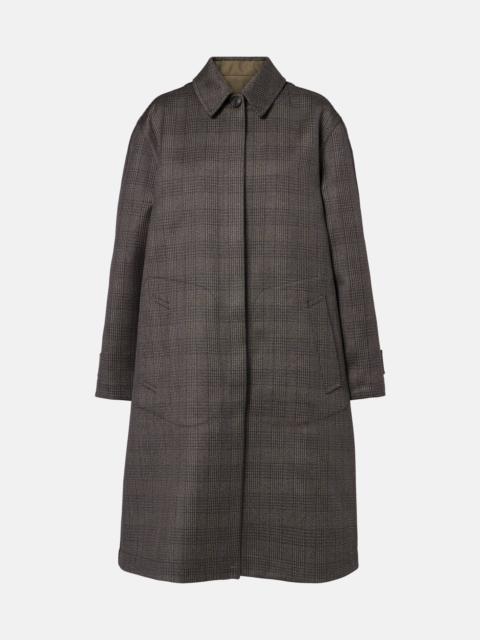 The Row Palomar reversible wool and silk coat