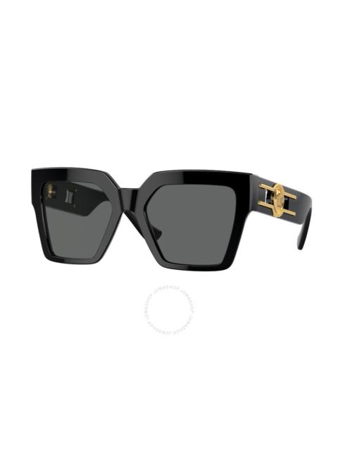 VERSACE Versace Dark Grey Butterfly Ladies Sunglasses VE4458 GB1/87 54
