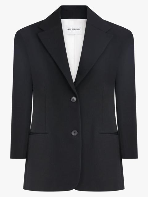 Givenchy SINGLE BREASTED TWO BUTTON JACKET | BLACK