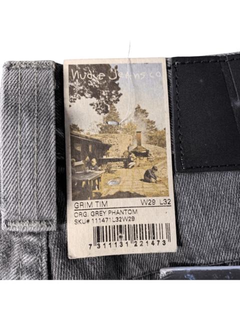 Nudie Jeans BNWT Nudie Jeans Grim Tim Organic Grey Phantom W29 L32