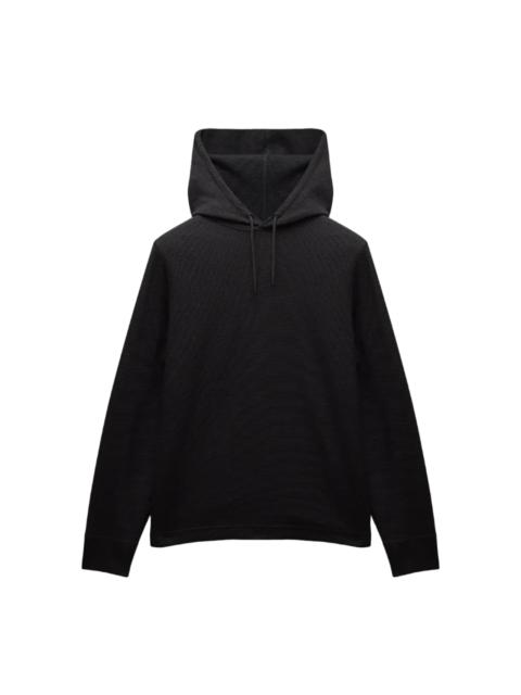 Reigning Champ Lightweight Waffle Standard Fit Hoodie - Black