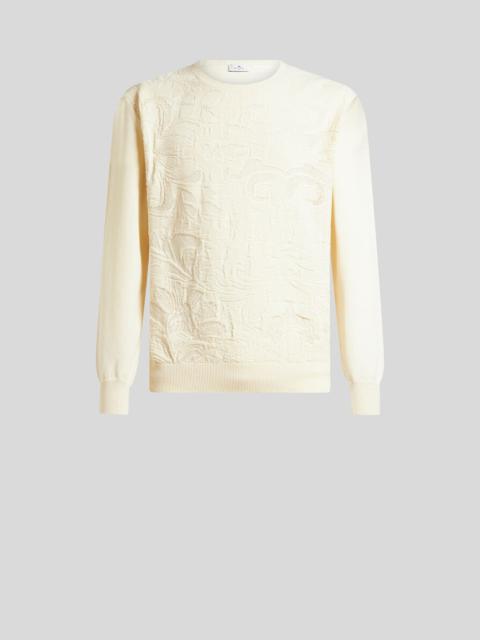 Etro TEXTURED COTTON SWEATER