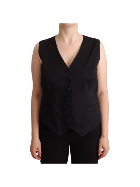 Dolce & Gabbana Dolce & Gabbana Silk-Blend Vest