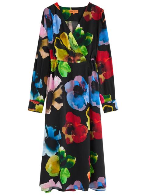 crush buttoned midi dress Zimmermann Crush Buttoned Midi Dress Ciara Floral
