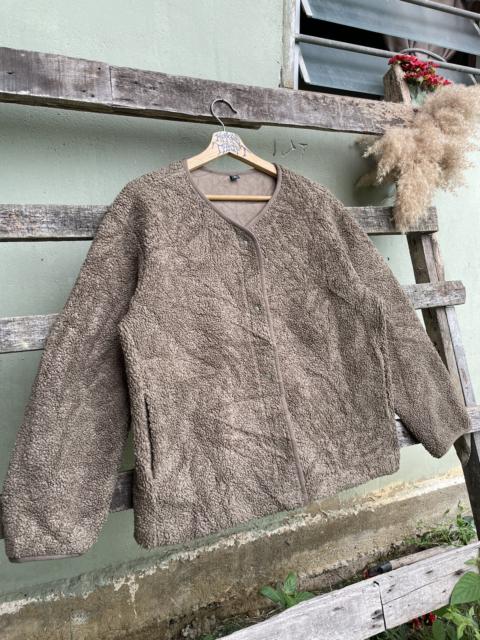 Other Designers Uniqlo - Uniqlo Sherpa Fleece Button Up Pocket