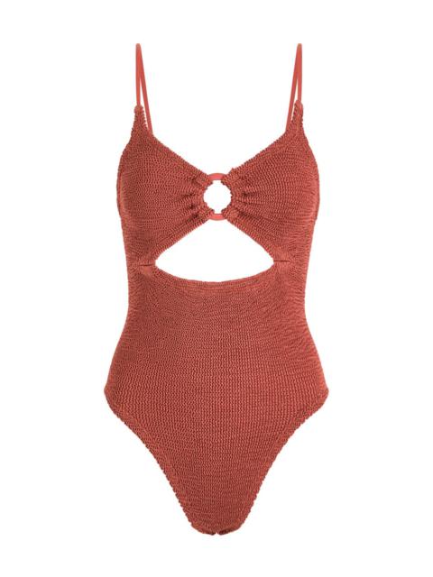 Hunza G Crystal Seersucker Swimsuit