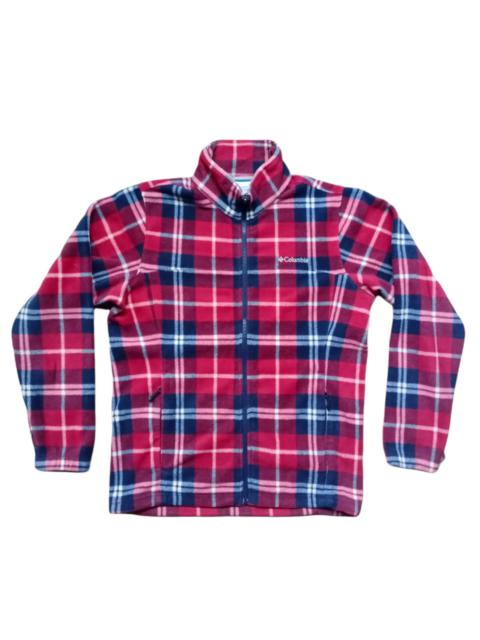 Other Designers Columbia Deep Pile Multicolor Fleece Jacket