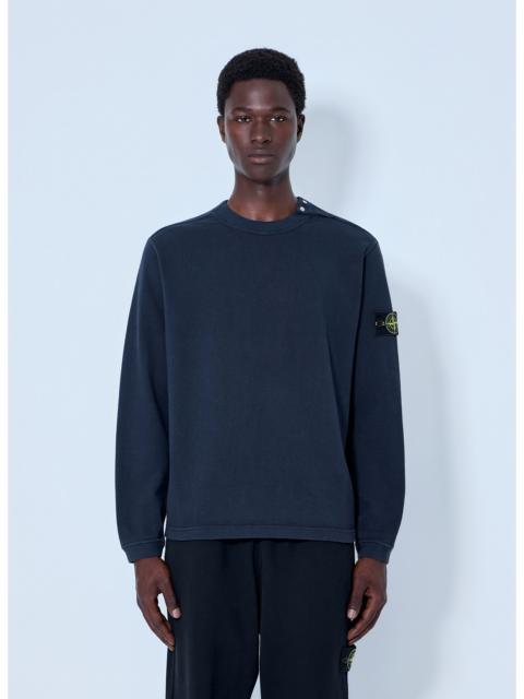 Stone Island Stone Island Men Crewneck Sweatshirt With Sleeve Logo Patch