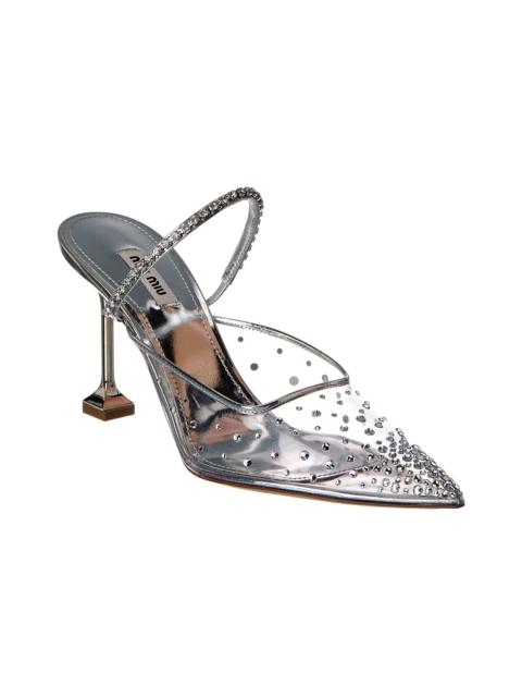 Miu Miu Miu Miu Vinyl & Leather Pump