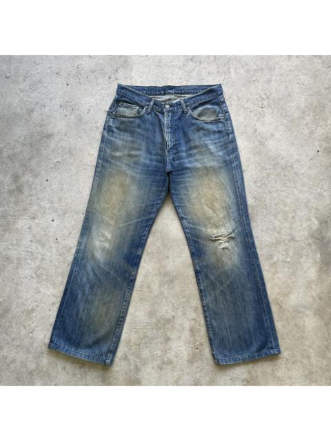 Other Designers Japanese Brand - Vintage Japanese Rusty Wash Distressed Faded Jeans Pants W32