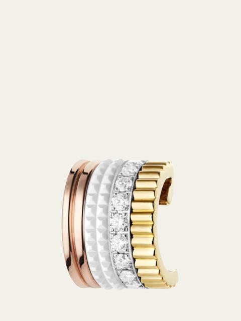 Boucheron Quatre White Edition Clip Earring, Single