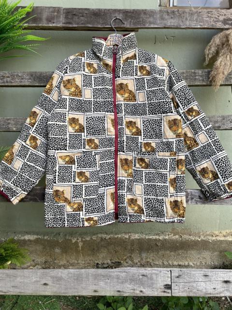 Other Designers Vintage - ⚡️Vintage Tiger Full Print Reversible Jacket
