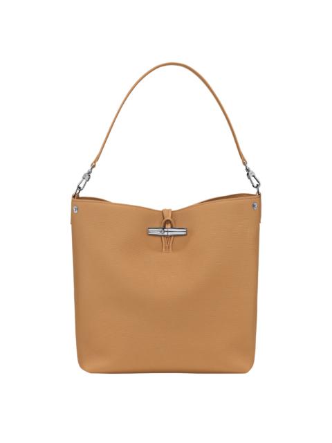 Longchamp Le Roseau M Shoulder bag Walnut - Leather