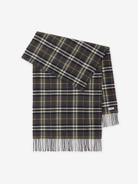 Burberry Check British Wool Scarf