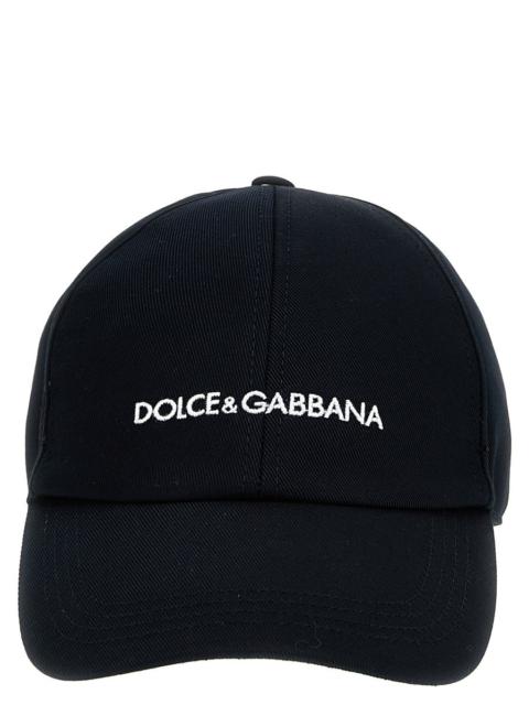 DOLCE & GABBANA LOGO EMBROIDERY CAP