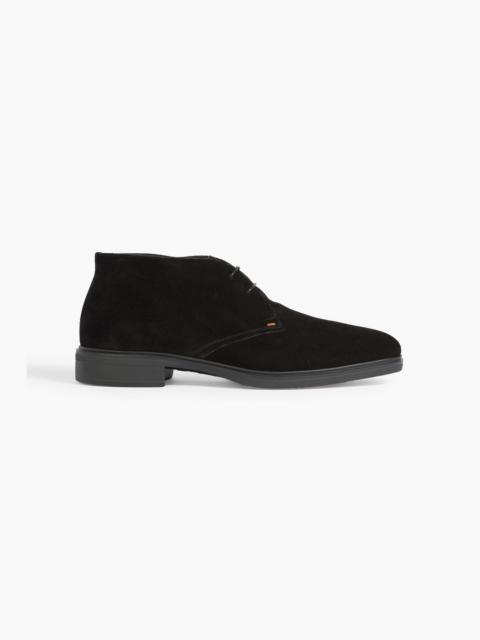 Santoni Easy suede desert boots
