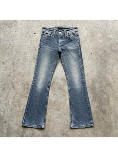 Other Designers Japanese Brand - W26🔥 Vintage Something Edwin Faded FLARE Denim Jeans Pants