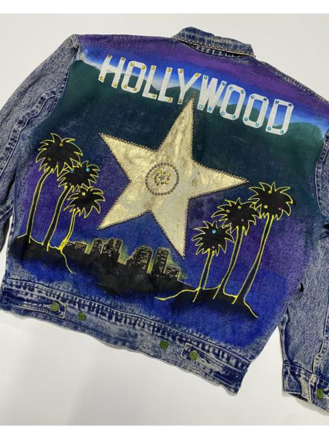 Other Designers vintage Tony Alamo Hollywood denim jacket from the 1980s
