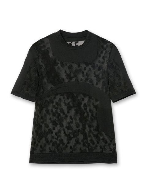 Mame Kurogouchi Sheer Knit SS Top