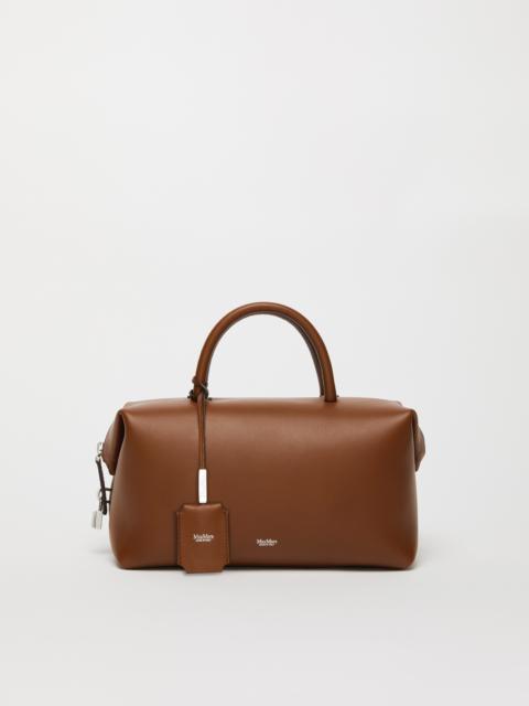 Max Mara HOLDALLM Medium natural leather bowler bag