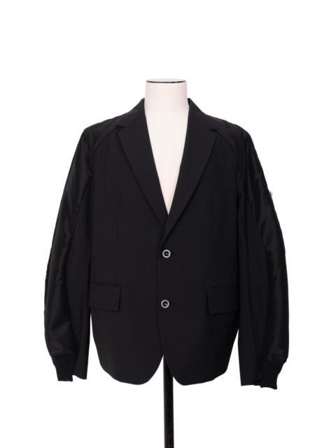 sacai Suiting x Nylon Twill Jacket
