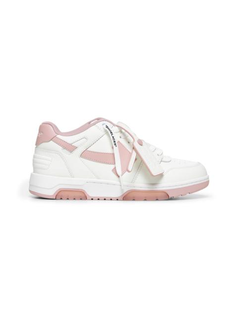 Off White Women White And Pink Out Of Office Sneakers