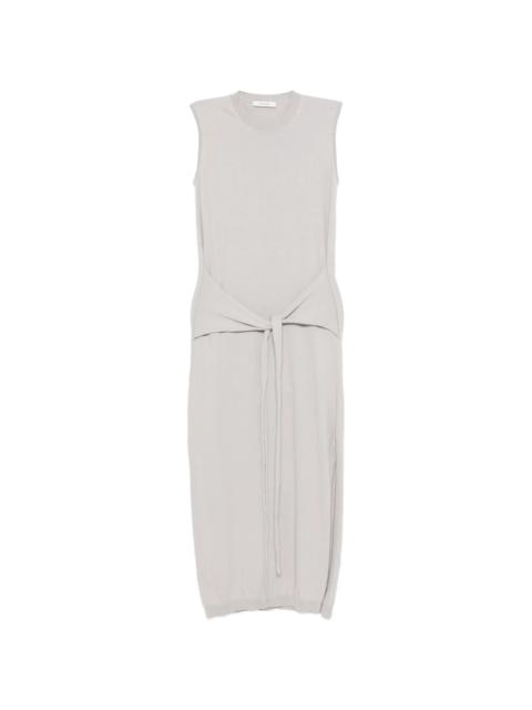 Lemaire Lemaire Sleeveless Knotted Midi Dress