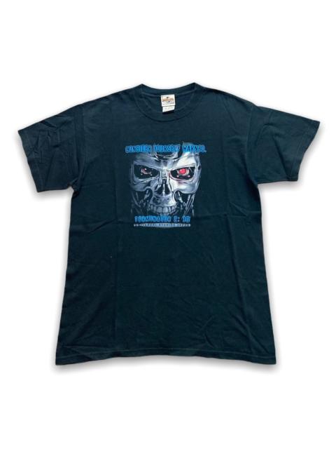 Other Designers VINTAGE TERMINATOR 2 3D Consider Yourself Warned Tee