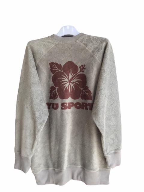 Other Designers Vintage - Vintage Ryu Sports Hibiscus Big Logo