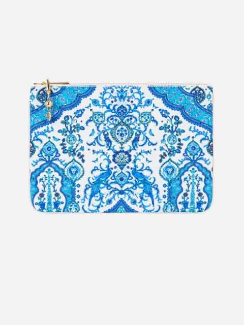 CAMILLA SMALL CANVAS CLUTCH