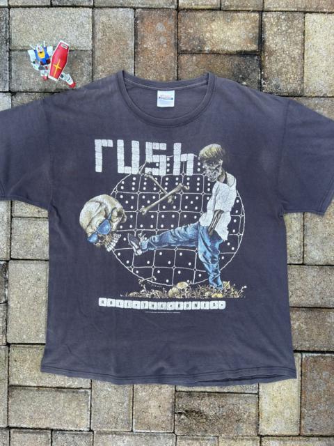 Band Tees - Rush Roll The Bones Pushhead Tour Tee