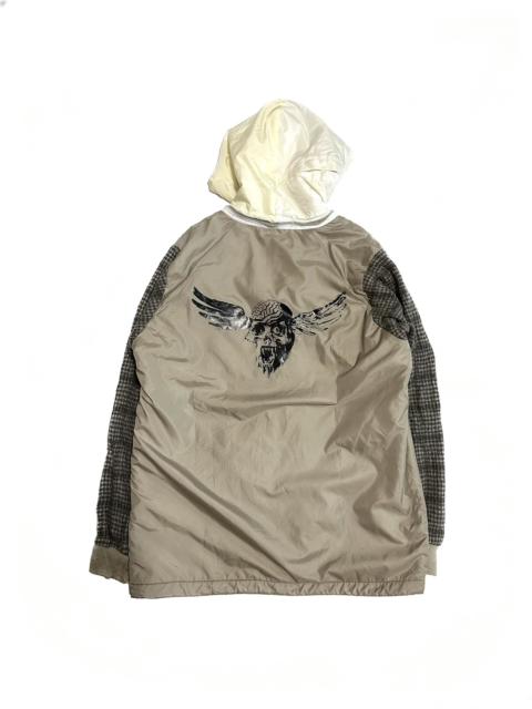 UNDERCOVER Undercover 05AW skull logo cotton jacket