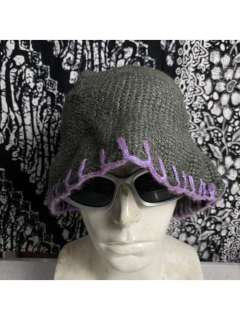 Other Designers If Six Was Nine - 2000s y2k hand knitted hats margiela style
