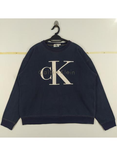 Other Designers Calvin Klein - Calvin Klein Big Logo Embroidery Spell Out Made In Peru