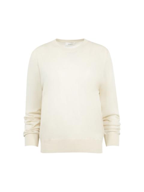 fine-knit jumper
