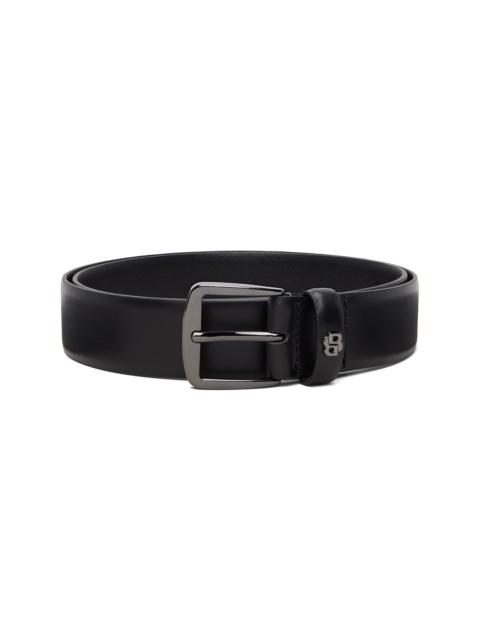 BOSS Black Double B Monogram Leather Belt