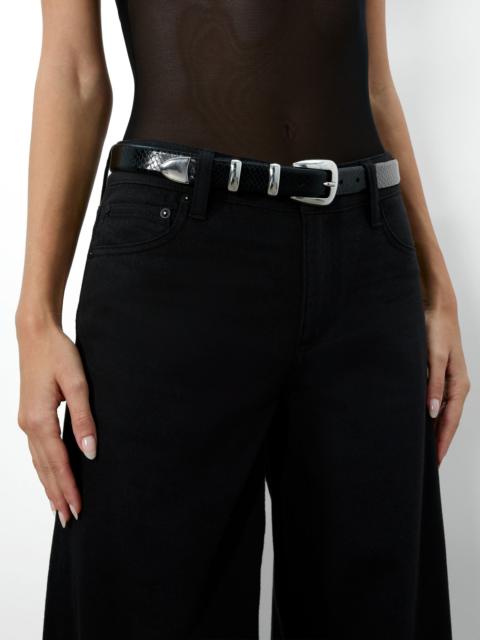 Alice + Olivia HAYDEN BUCKLE BELT