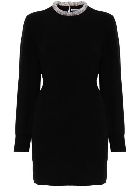 Alexander Wang crystal-embellished mini dress