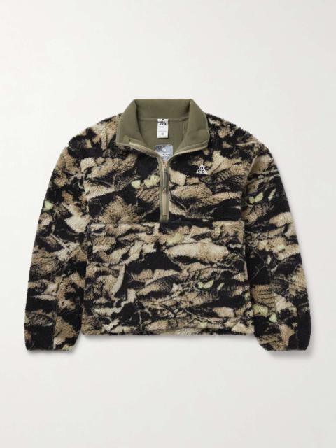 ACG Canwell Glacier Logo-Embroidered Therma-FIT ADV Fleece Jacket