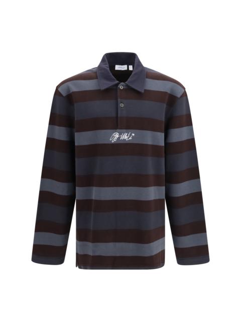 Off-White Off-White Men Stroke Ow Relax L/S Polo