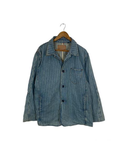 Other Designers Vintage - Nice design Japanese Brand worker style jacket