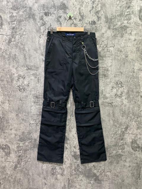 Other Designers Japanese Brand BA-TSU CLUB Bondage Nylon Pants