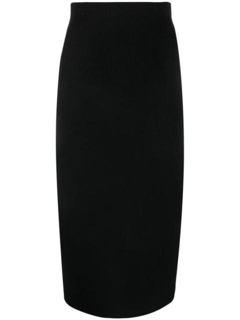 VICTORIA BECKHAM FITTED MIDI SKIRT CLOTHING
