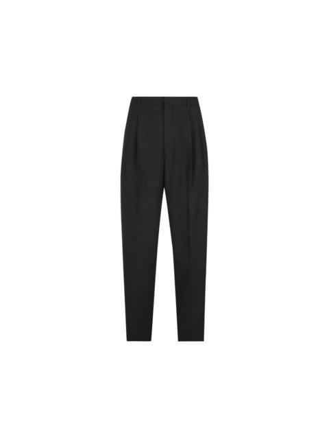 SAINT LAURENT Saint Laurent Black Trousers - Tailored Trousers Men