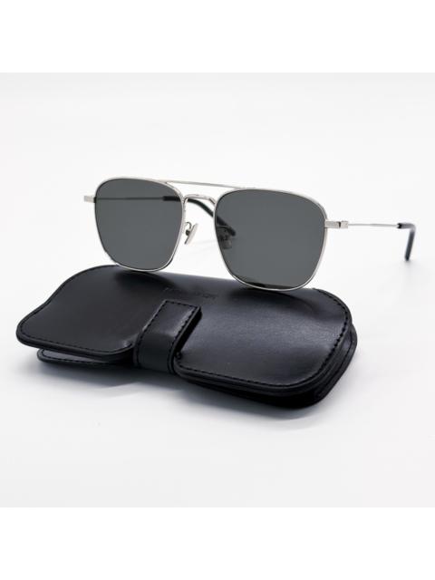 SAINT LAURENT NEW SAINT LAURENT SUNGLASSES SL309 001 SILVER UNISEX