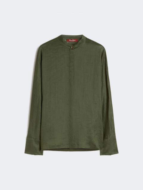 Max Mara Ramie canvas shirt - KAKI