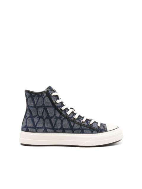 VLogo Signature high-top sneakers