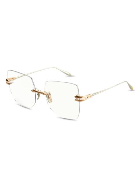 DITA Dita Embra Demo Square Ladies Eyeglasses DTX155-A-02 58